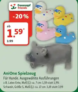 Fressnapf AniOne Spielzeug Angebot