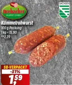 Simmel Drebacher Kümmelrohwurst Angebot