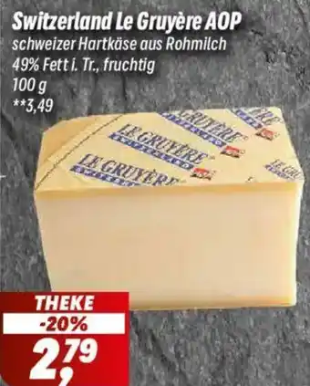 Simmel Switzerland Le Gruyère AOP Angebot