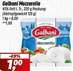 Simmel Galbani Mozzarella Angebot