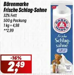 Simmel Bärenmarke Frische Schlag-Sahne Angebot