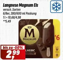 Simmel Langnese Magnum Eis Angebot