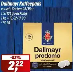 Simmel Dallmayr Kaffeepads Angebot