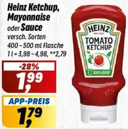 Simmel Heinz Ketchup, Mayonnaise oder Sauce Angebot