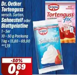 Simmel Dr. Oetker Tortenguss, Sahnesteif oder Blattgelatine Angebot