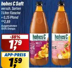 Simmel hohes C Saft Angebot