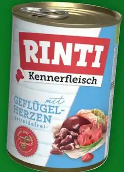 Fressnapf Rinti Kennerfleisch Geflügelherzen Angebot