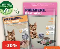 Fressnapf Premiere Tierbedarf Meat Menu Angebot
