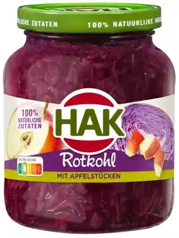 Kaufland HAK Rotkohl mit Apfelstücken Angebot
