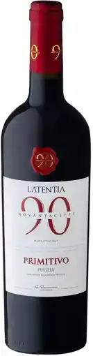 Kaufland Latentia Winery Novantaceppi Primitivo Angebot