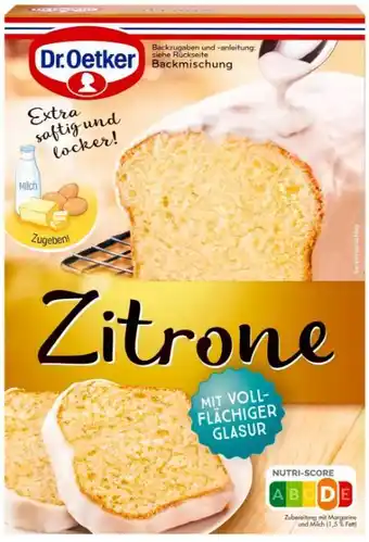 Kaufland Dr. Oetker Kuchenbackmischung Angebot