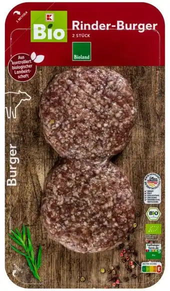 Kaufland K-Bio Bio Rinder-Burger Angebot