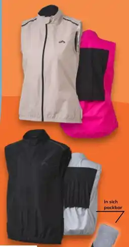 Kaufland Crivit Damen Funktionsweste Angebot