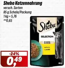 Simmel Sheba Katzennahrung Angebot