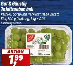 Simmel Gut & Günstig Tafeltrauben hell Angebot