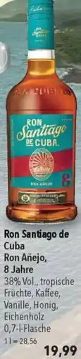 CITTI Markt Ron Santiago de Cuba Ron Añejo, 8 Jahre Angebot