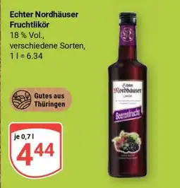 Globus Echter Nordhäuser Fruchtlikör Angebot
