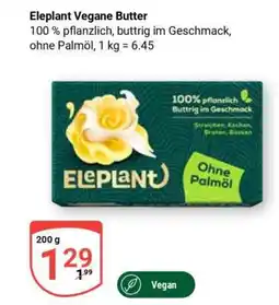 Globus Eleplant Vegane Butter Angebot