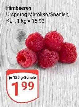 Globus Himbeeren Angebot
