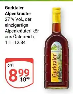 Globus Gurktaler Alpenkräuter Angebot
