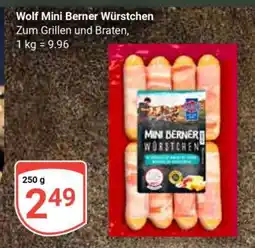 Globus Wolf Mini-Berner Würstchen Angebot