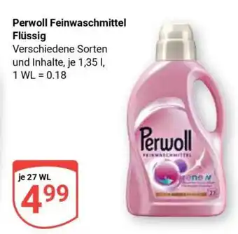 Globus Perwoll Feinwaschmittel Flüssig Angebot