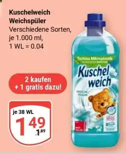 Globus KUSCHELWEICH Weichspüler Angebot