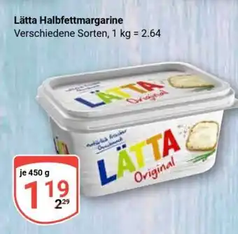Globus Lätta Halbfettmargarine Angebot