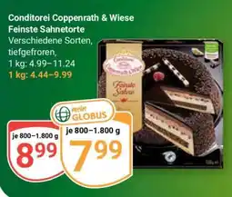 Globus Conditorei Coppenrath & Wiese Feinste Sahnetorte Angebot