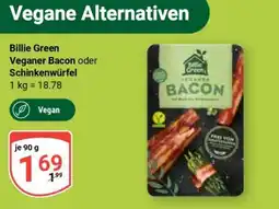 Globus BILLIE GREEN Veganer Bacon oder Schinkenwürfel Angebot