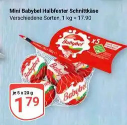Globus Mini Babybel, halbfester Schnittkäse Angebot