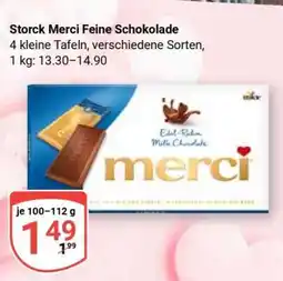 Globus Storck Merci Feine Schokolade Angebot