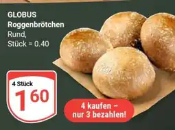 Globus GLOBUS Roggenbrötchen Angebot