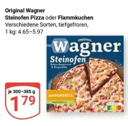 Globus ORIGINAL WAGNER Steinofen-Pizza oder -Flammkuchen Angebot