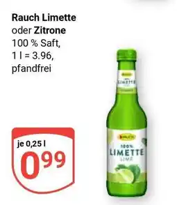 Globus Rauch Limette oder Zitrone Angebot