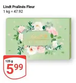 Globus Lindt Pralinés Fleur Angebot