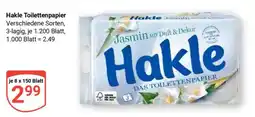 Globus Hakle Toilettenpapier Angebot