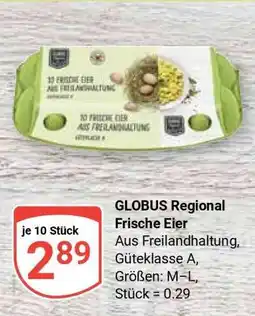 Globus GLOBUS Regional Frische Eier Angebot