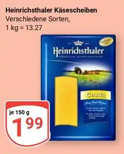 Globus Heinrichsthaler Käsescheiben Angebot