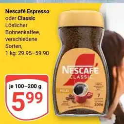 Globus Nescafé Espresso oder Classic Angebot