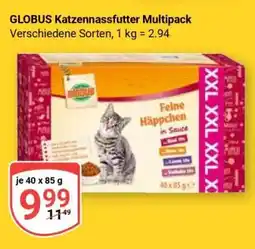 Globus GLOBUS Katzennassfutter Multipack Angebot