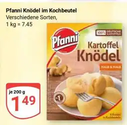 Globus Pfanni Knödel im Kochbeutel Angebot