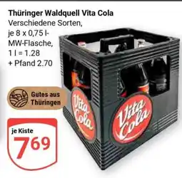 Globus Thüringer Waldquell Vita Cola Angebot