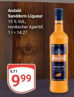 Globus Andalö Sanddorn-Liqueur Angebot