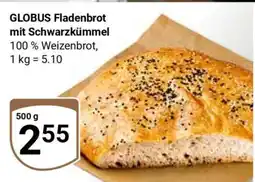 Globus GLOBUS Fladenbrot mit Schwarzkümmel Angebot
