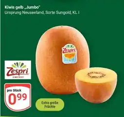 Globus Kiwis gelb „Jumbo“ Angebot