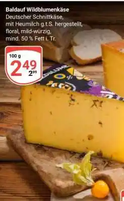 Globus Baldauf Wildblumenkäse Angebot