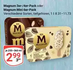 Globus Magnum 3er-/4er-Pack oder Magnum Mini 6er-Pack Angebot