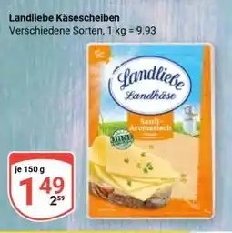 Globus Landliebe Käsescheiben Angebot