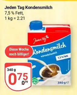 Globus Jeden Tag Kondensmilch Angebot